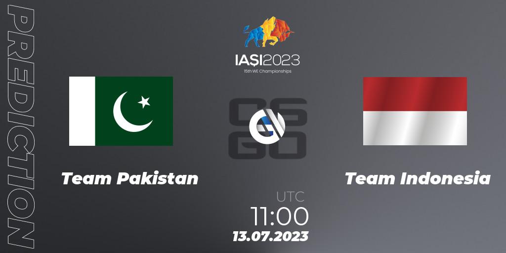 Pronóstico Team Pakistan - Team Indonesia. 13.07.23, CS2 (CS:GO), IESF Asian Championship 2023