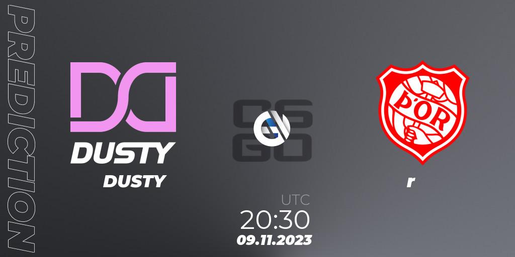 Pronóstico DUSTY - Þór. 09.11.2023 at 20:30, Counter-Strike (CS2), Icelandic Esports League Season 8: Regular Season