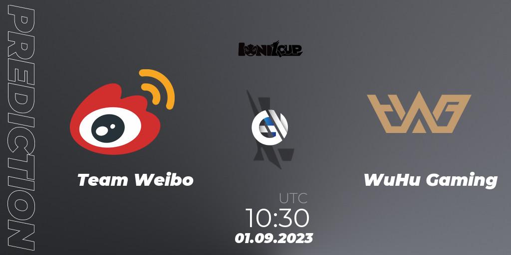 Pronóstico Team Weibo - WuHu Gaming. 01.09.2023 at 10:30, Wild Rift, Ionia Cup 2023 - WRL CN Qualifiers