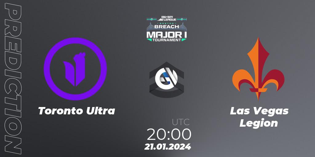 Pronóstico Toronto Ultra - Las Vegas Legion. 20.01.2024 at 20:00, Call of Duty, Call of Duty League 2024: Stage 1 Major Qualifiers