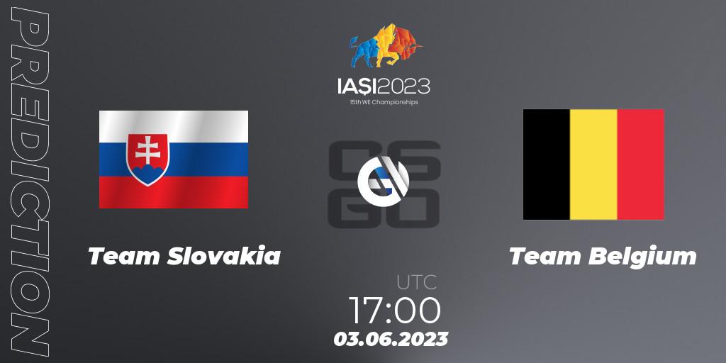 Pronóstico Team Slovakia - Team Belgium. 03.06.23, CS2 (CS:GO), IESF World Esports Championship 2023: Western Europe Qualifier