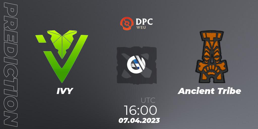 Pronóstico IVY - Ancient Tribe. 07.04.2023 at 15:57, Dota 2, DPC 2023 Tour 2: WEU Division II (Lower)