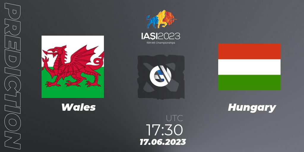 Pronóstico Wales - Hungary. 17.06.2023 at 17:30, Dota 2, IESF Europe A Qualifier 2023