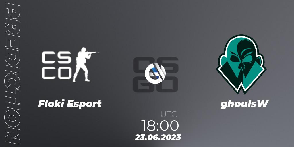 Pronóstico Floki Esport - FPSBUG. 23.06.2023 at 18:00, Counter-Strike (CS2), Preasy Summer Cup 2023
