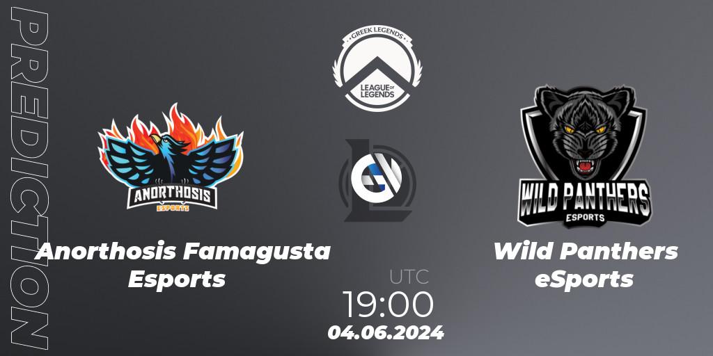 Pronóstico Anorthosis Famagusta Esports - Wild Panthers eSports. 04.06.2024 at 19:00, LoL, GLL Summer 2024
