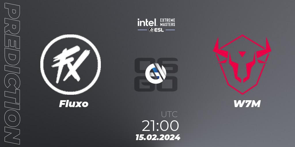 Pronóstico Fluxo - W7M. 15.02.2024 at 21:10, Counter-Strike (CS2), Intel Extreme Masters Dallas 2024: South American Open Qualifier #1