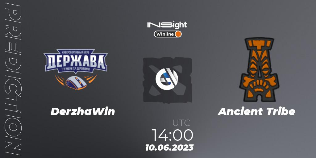 Pronóstico DerzhaWin - Ancient Tribe. 16.06.2023 at 11:00, Dota 2, Winline Insight S3