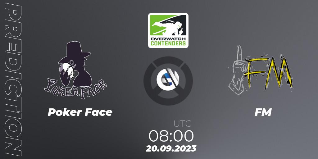 Pronóstico Poker Face - FM. 20.09.2023 at 08:00, Overwatch, Overwatch Contenders 2023 Spring Series: Korea - Regular Season