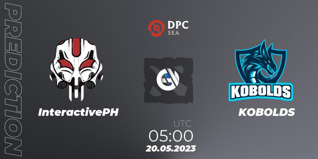 Pronóstico InteractivePH - KOBOLDS. 20.05.2023 at 05:00, Dota 2, DPC SEA 2023 Tour 3: Open Qualifier #3