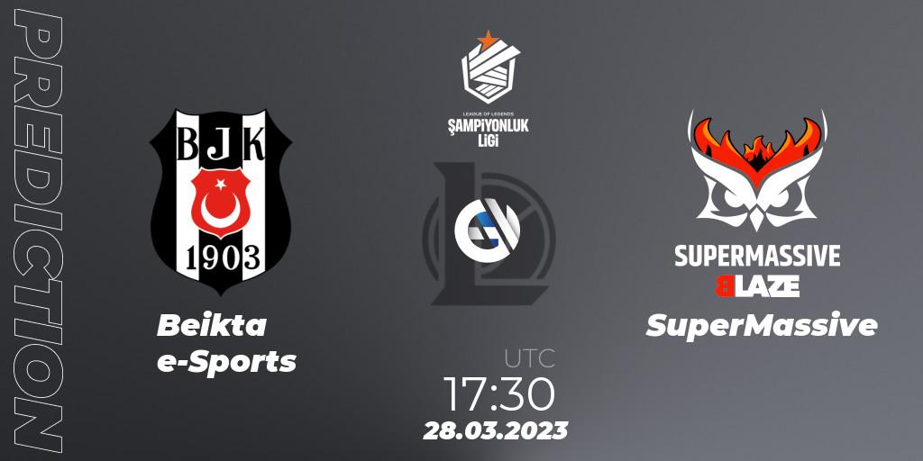Pronóstico Beşiktaş e-Sports - SuperMassive. 28.03.23, LoL, TCL Winter 2023 - Playoffs