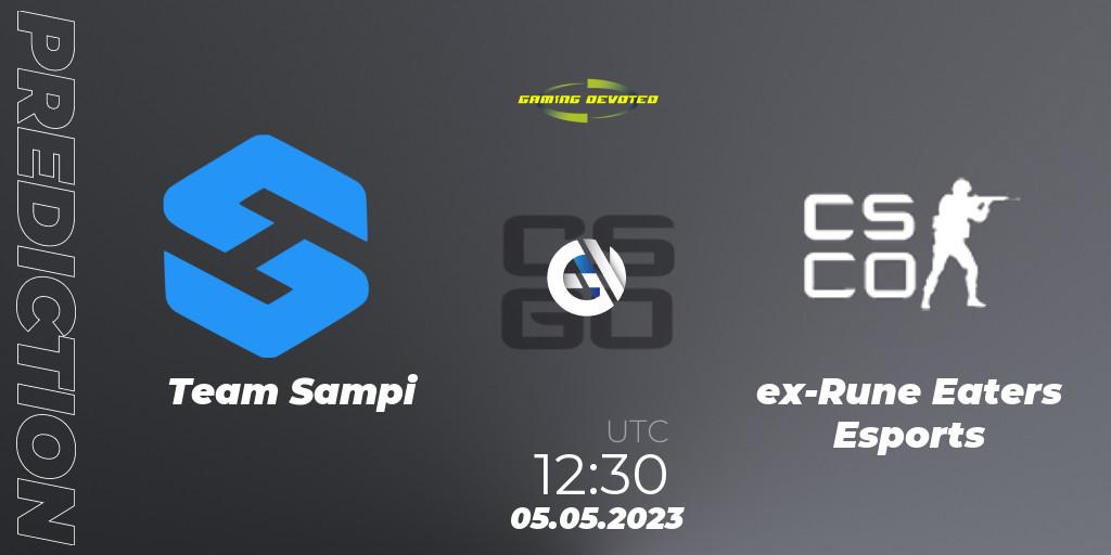 Pronóstico Team Sampi - ex-Rune Eaters Esports. 06.05.2023 at 10:00, Counter-Strike (CS2), Gaming Devoted Become The Best: Series #1
