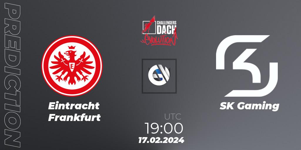 Pronóstico Eintracht Frankfurt - SK Gaming. 17.02.24, VALORANT, VALORANT Challengers 2024 DACH: Evolution Split 1