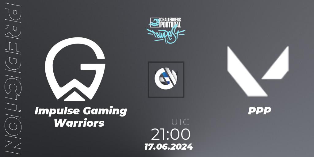 Pronóstico Impulse Gaming Warriors - PPP. 17.06.2024 at 20:00, VALORANT, VALORANT Challengers 2024 Portugal: Tempest Split 2