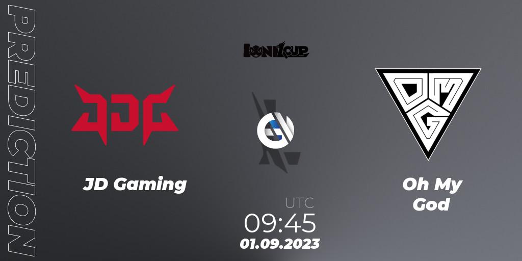 Pronóstico JD Gaming - Oh My God. 01.09.2023 at 09:45, Wild Rift, Ionia Cup 2023 - WRL CN Qualifiers
