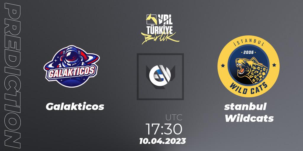 Pronóstico Galakticos - İstanbul Wildcats. 10.04.2023 at 17:30, VALORANT, VALORANT Challengers 2023: Turkey Split 2 - Regular Season