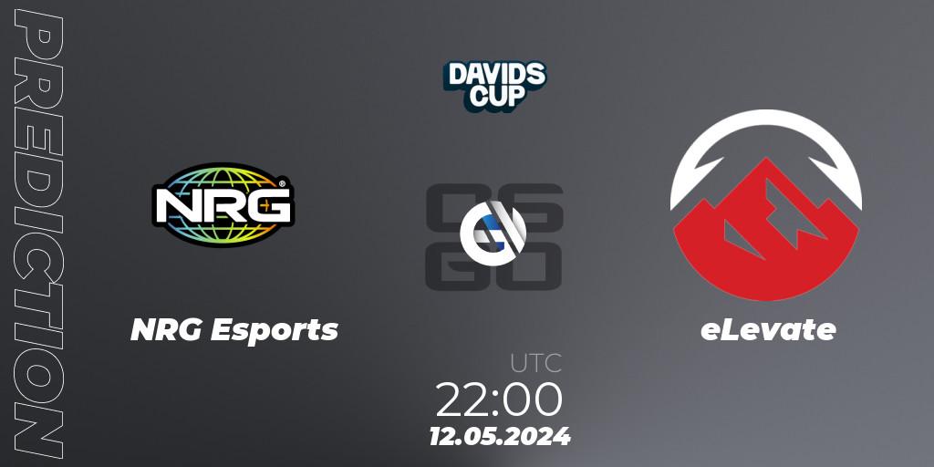 Pronóstico NRG Esports - eLevate. 12.05.2024 at 22:00, Counter-Strike (CS2), David's Cup 2024