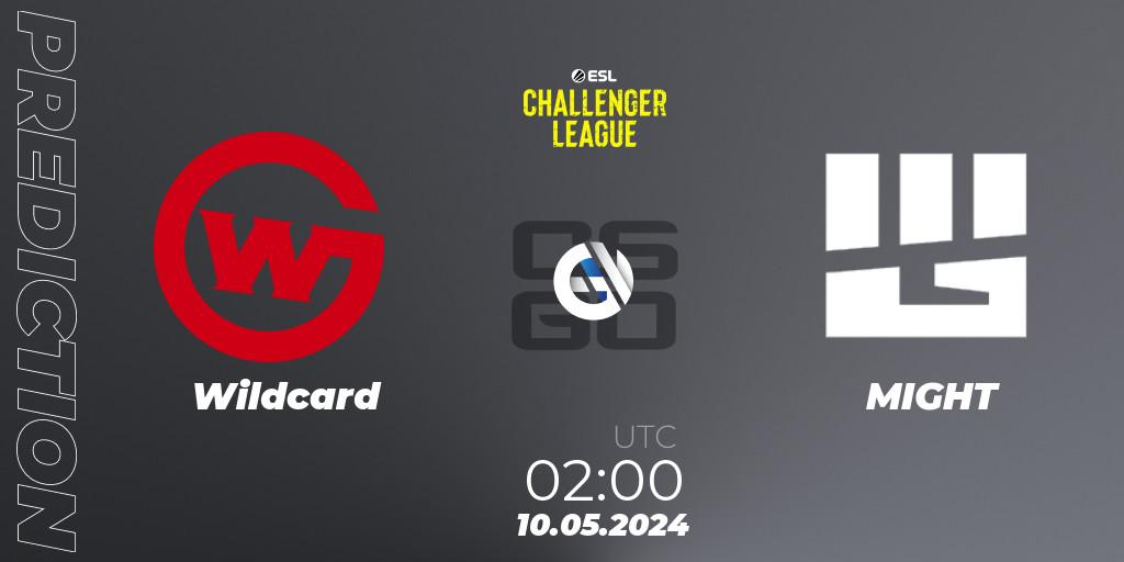 Pronóstico Wildcard - MIGHT. 10.05.2024 at 01:00, Counter-Strike (CS2), ESL Challenger League Season 47: North America