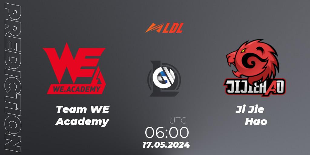 Pronóstico Team WE Academy - Ji Jie Hao. 17.05.2024 at 06:00, LoL, LDL 2024 - Stage 2