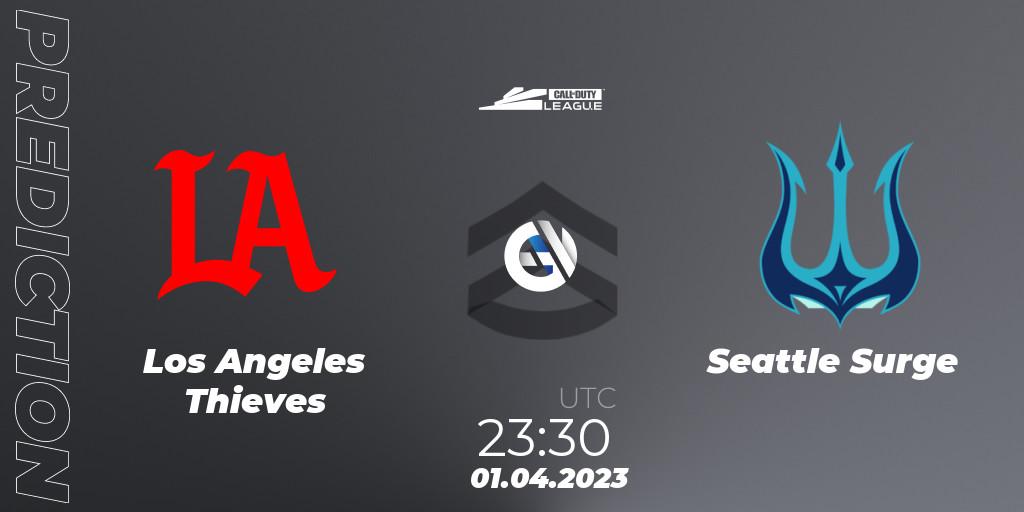 Pronóstico Los Angeles Thieves - Seattle Surge. 01.04.2023 at 23:30, Call of Duty, Call of Duty League 2023: Stage 4 Major Qualifiers