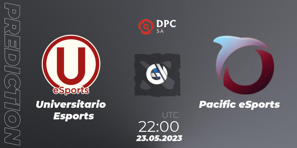 Pronóstico Universitario Esports - Pacific eSports. 23.05.2023 at 21:59, Dota 2, DPC 2023 Tour 3: SA Closed Qualifier