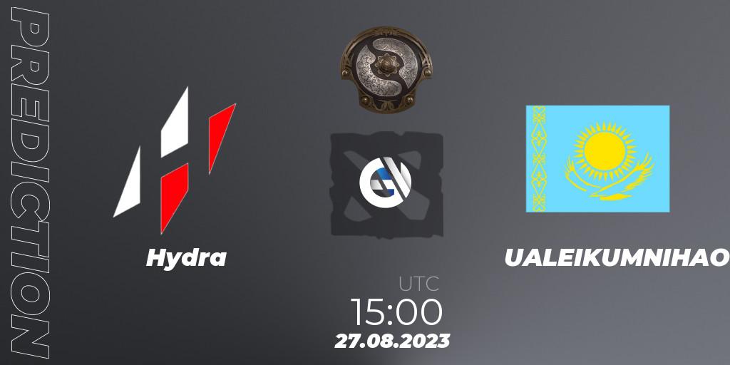 Pronóstico Hydra - UALEIKUMNIHAO. 22.08.23, Dota 2, The International 2023 - Eastern Europe Qualifier