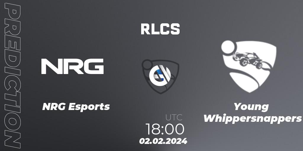 Pronóstico NRG Esports - young whippersnappers. 02.02.24, Rocket League, RLCS 2024 - Major 1: North America Open Qualifier 1