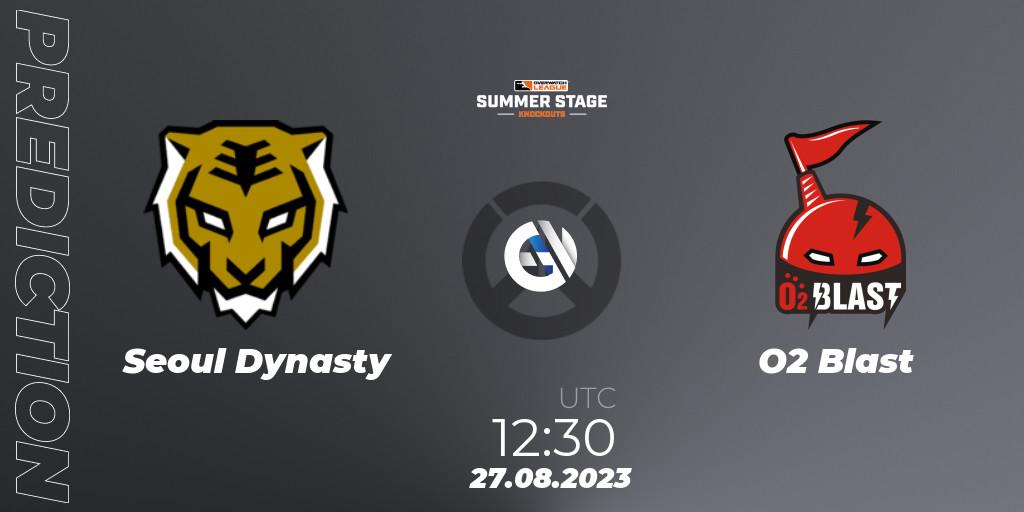 Pronóstico Seoul Dynasty - O2 Blast. 27.08.23, Overwatch, Overwatch League 2023 - Summer Stage Knockouts