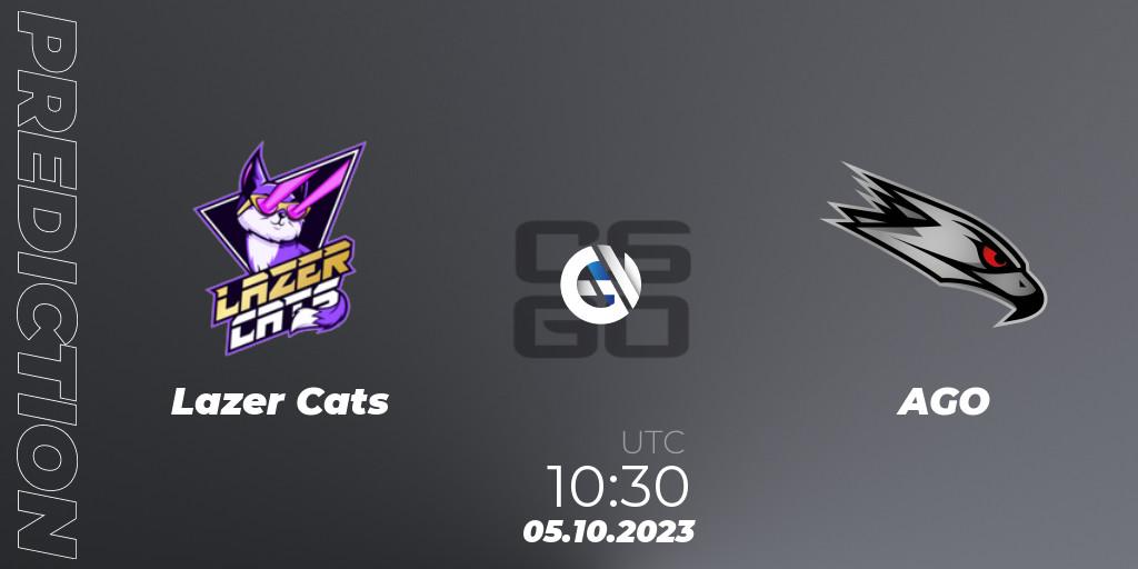 Pronóstico Lazer Cats - AGO. 06.10.2023 at 13:30, Counter-Strike (CS2), European Pro League Season 11: Division 2