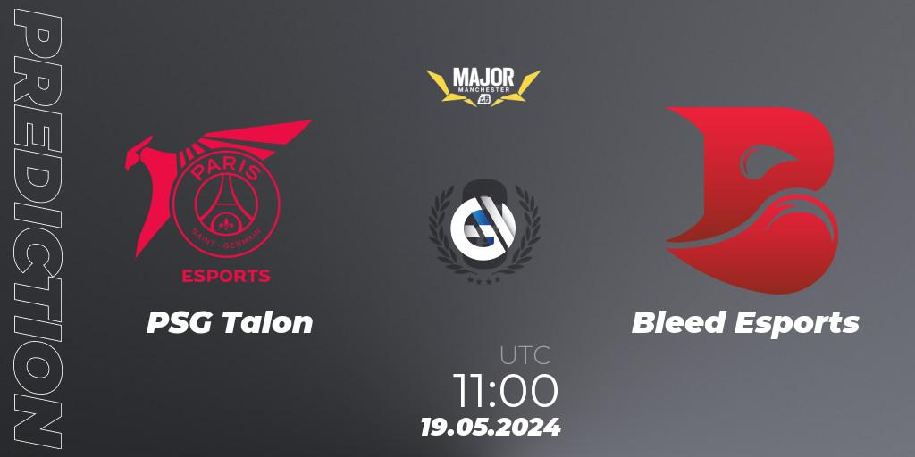 Pronóstico PSG Talon - Bleed Esports. 19.05.2024 at 11:00, Rainbow Six, BLAST R6 Major Manchester 2024