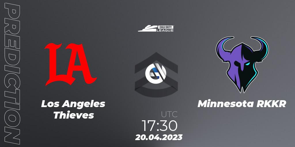 Pronóstico Los Angeles Thieves - Minnesota RØKKR. 20.04.2023 at 17:30, Call of Duty, Call of Duty League 2023: Stage 4 Major