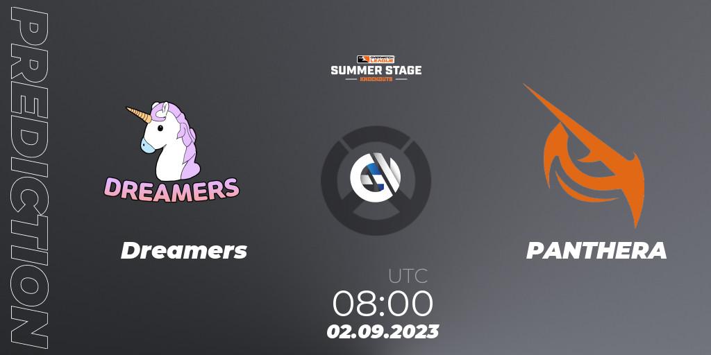 Pronóstico Dreamers - PANTHERA. 02.09.2023 at 08:00, Overwatch, Overwatch League 2023 - Summer Stage Knockouts