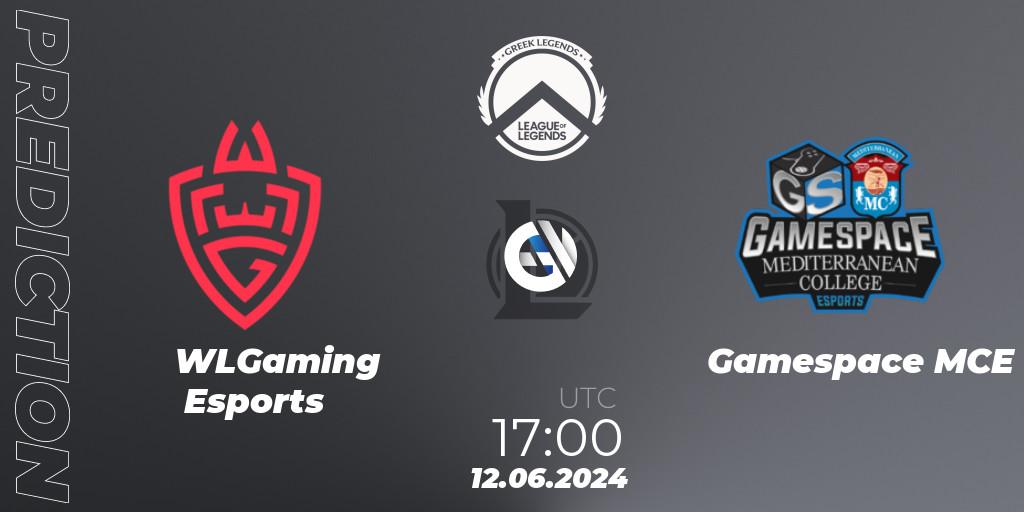 Pronóstico WLGaming Esports - Gamespace MCE. 12.06.2024 at 17:00, LoL, GLL Summer 2024