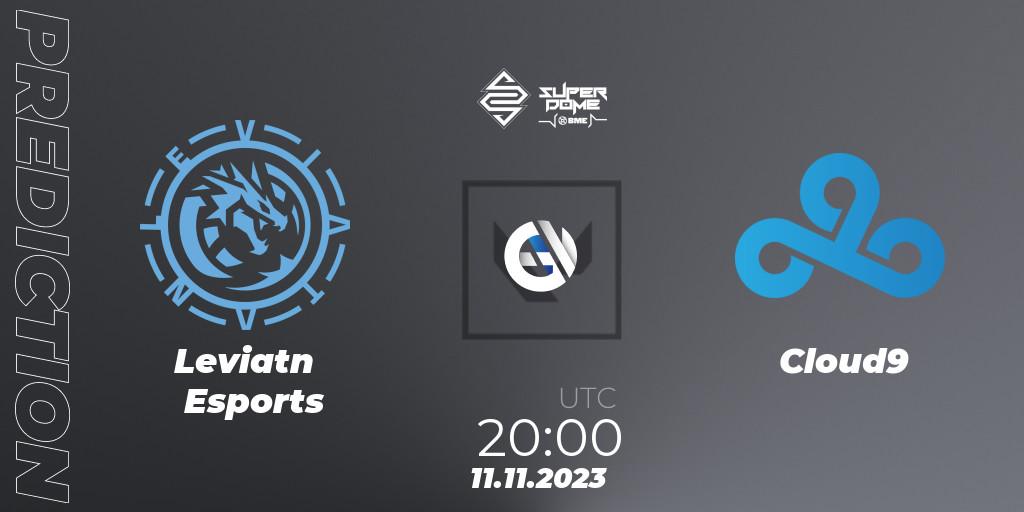 Pronóstico Leviatán Esports - Cloud9. 11.11.23, VALORANT, Superdome 2023 - Colombia
