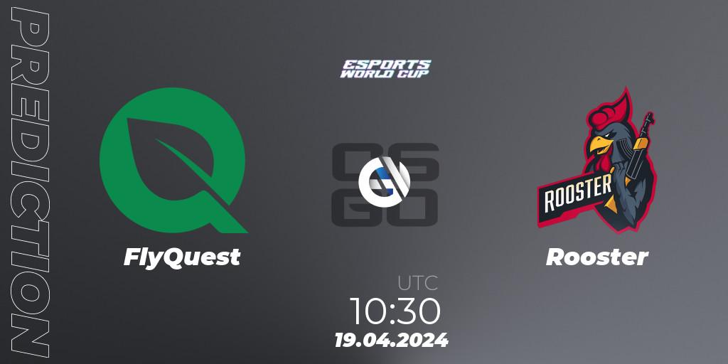 Pronóstico FlyQuest - Rooster. 19.04.24, CS2 (CS:GO), Esports World Cup 2024: Oceanic Closed Qualifier
