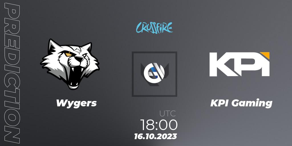 Pronóstico Wygers - KPI Gaming. 16.10.23, VALORANT, LVP - Crossfire Cup 2023: Contenders #2