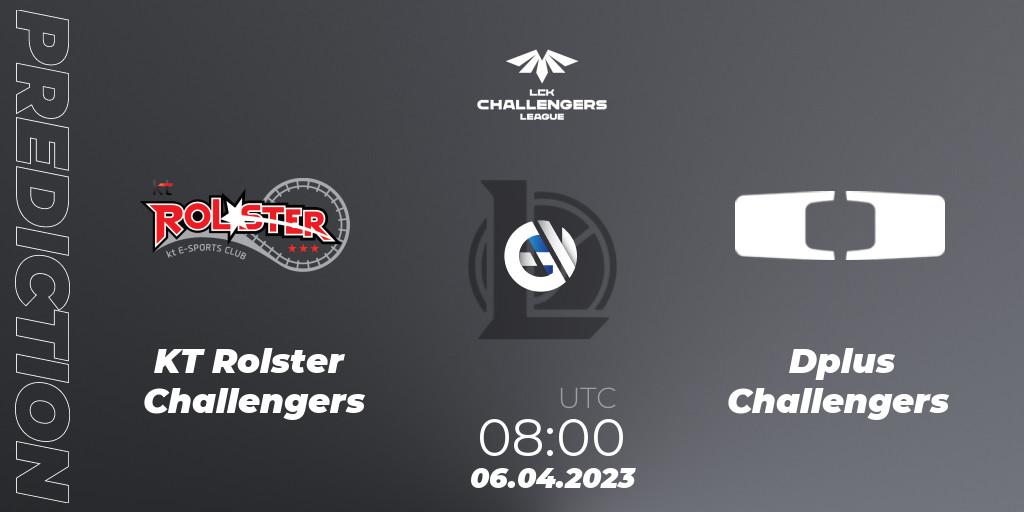 Pronóstico KT Rolster Challengers - Dplus Challengers. 06.04.23, LoL, LCK Challengers League 2023 Spring