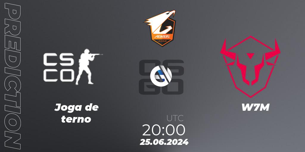 Pronóstico Joga de terno - W7M. 25.06.2024 at 20:00, Counter-Strike (CS2), Aorus League 2024 Season 1: Brazil