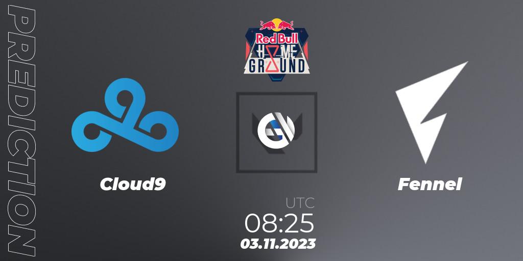 Pronóstico Cloud9 - Fennel. 03.11.2023 at 08:55, VALORANT, Red Bull Home Ground #4 - Swiss Stage