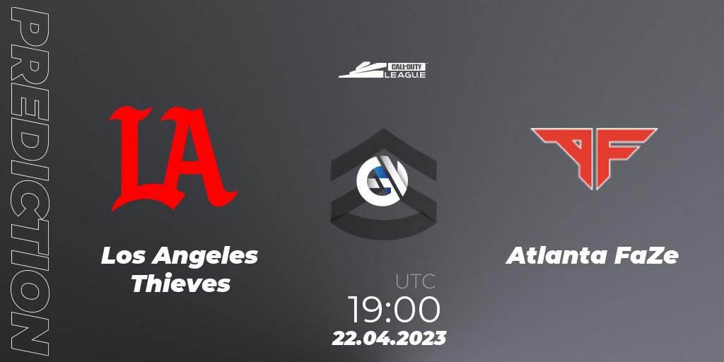 Pronóstico Los Angeles Thieves - Atlanta FaZe. 22.04.2023 at 19:00, Call of Duty, Call of Duty League 2023: Stage 4 Major