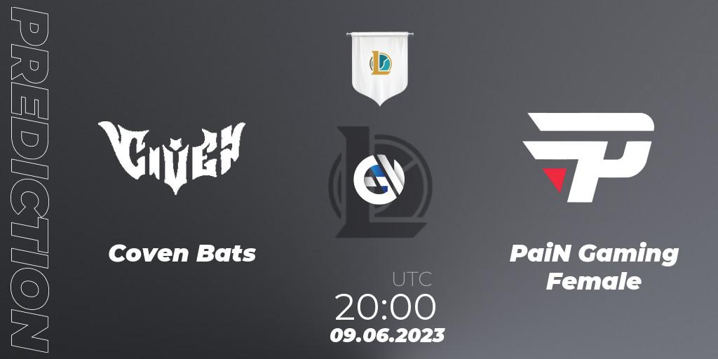 Pronóstico Coven Bats - PaiN Gaming Female. 09.06.23, LoL, Ignis Cup 2023 Playoffs