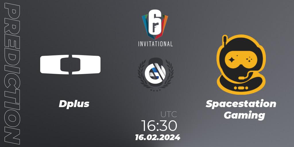Pronóstico Dplus - Spacestation Gaming. 16.02.2024 at 16:30, Rainbow Six, Six Invitational 2024 - Group Stage