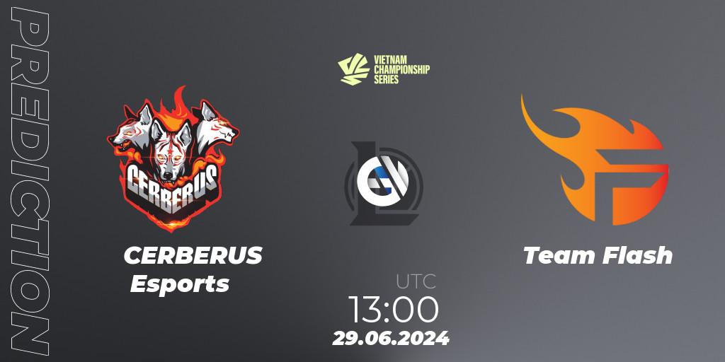 Pronóstico CERBERUS Esports - Team Flash. 14.07.2024 at 10:00, LoL, VCS Summer 2024 - Group Stage