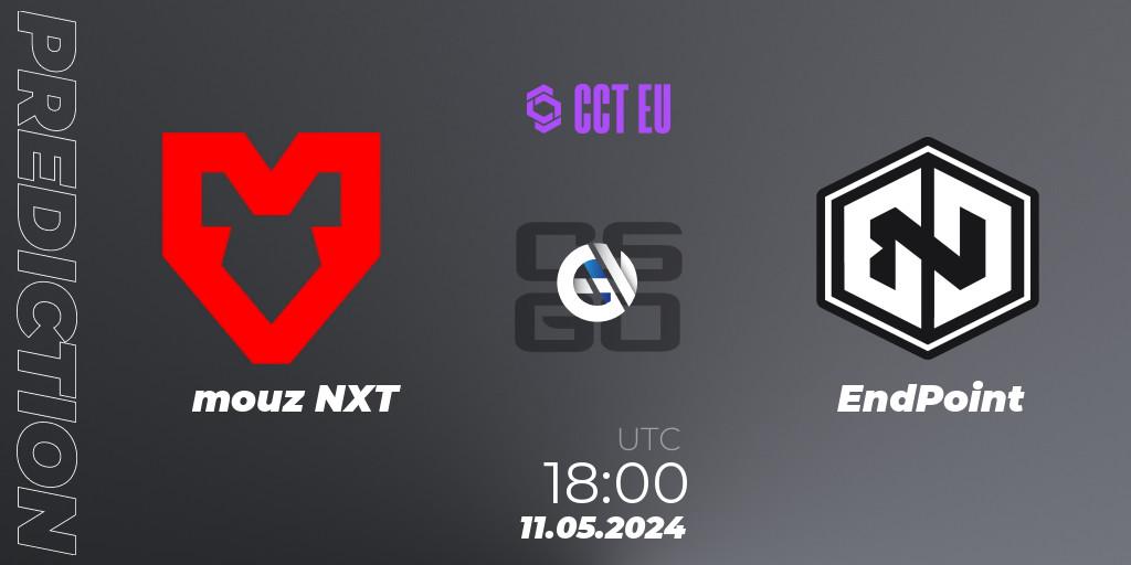 Pronóstico mouz NXT - EndPoint. 11.05.2024 at 18:15, Counter-Strike (CS2), CCT Season 2 Europe Series 2 