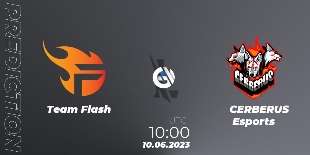 Pronóstico Team Flash - CERBERUS Esports. 10.06.2023 at 10:00, Wild Rift, WRL Asia 2023 - Season 1 - Regular Season
