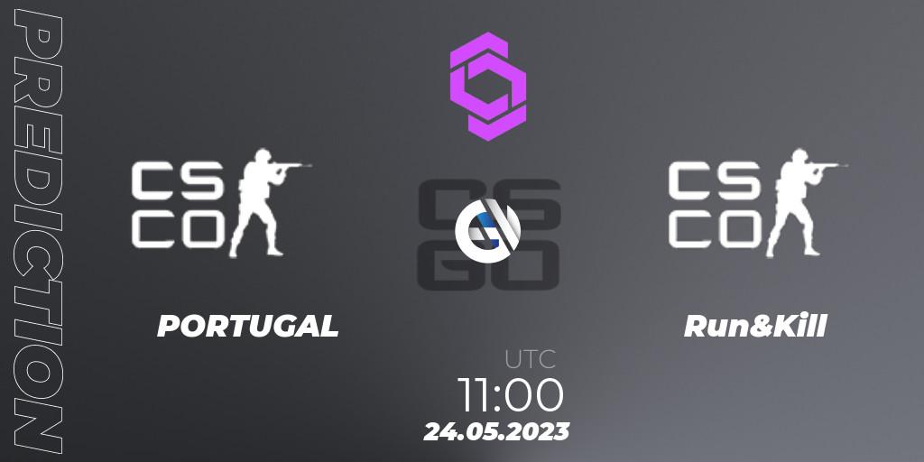Pronóstico PORTUGAL - Run&Kill. 24.05.2023 at 10:20, Counter-Strike (CS2), CCT West Europe Series 4 Closed Qualifier