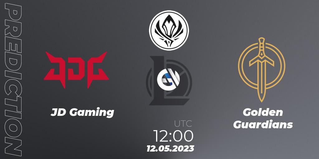 Pronóstico JD Gaming - Golden Guardians. 12.05.23, LoL, MSI 2023 - Playoff