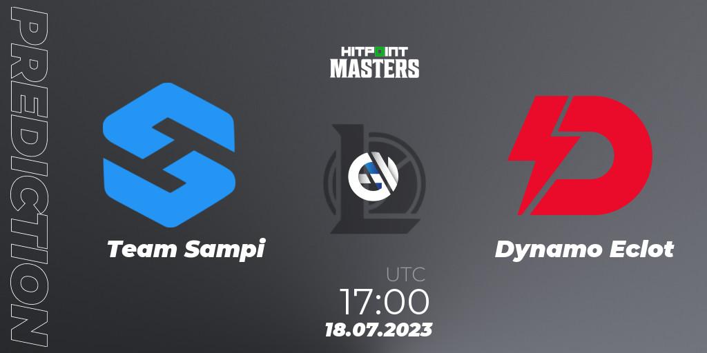 Pronóstico Team Sampi - Dynamo Eclot. 18.07.23, LoL, Hitpoint Masters Summer 2023 - Group Stage