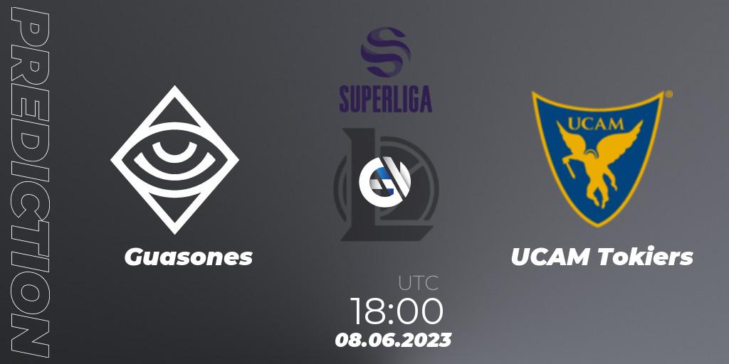 Pronóstico Guasones - UCAM Esports Club. 08.06.23, LoL, Superliga Summer 2023 - Group Stage