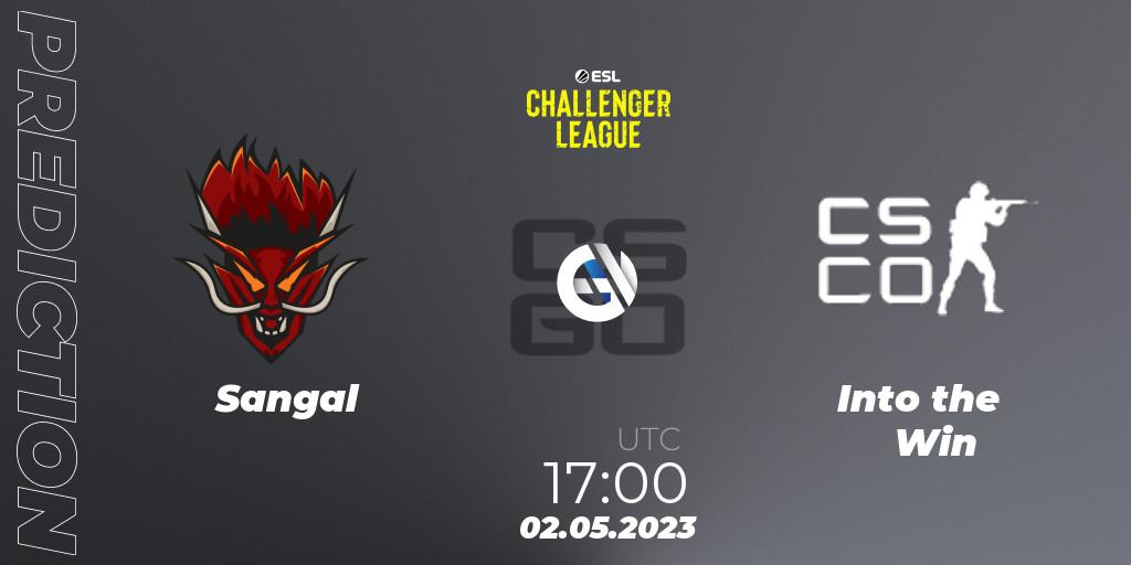 Pronóstico Sangal - Into the Win. 02.05.23, CS2 (CS:GO), ESL Challenger League Season 45: Europe