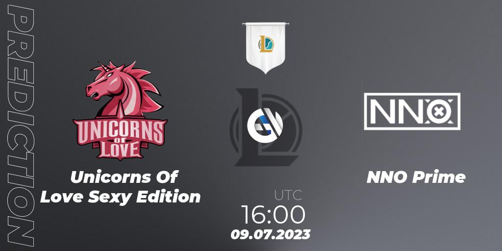 Pronóstico Unicorns Of Love Sexy Edition - NNO Prime. 09.07.23, LoL, Prime League Summer 2023 - Group Stage